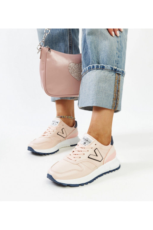 Rosa Sneakers mit dicker Sohle Olonio Rosa Sneakers mit dicker Sohle Olonio