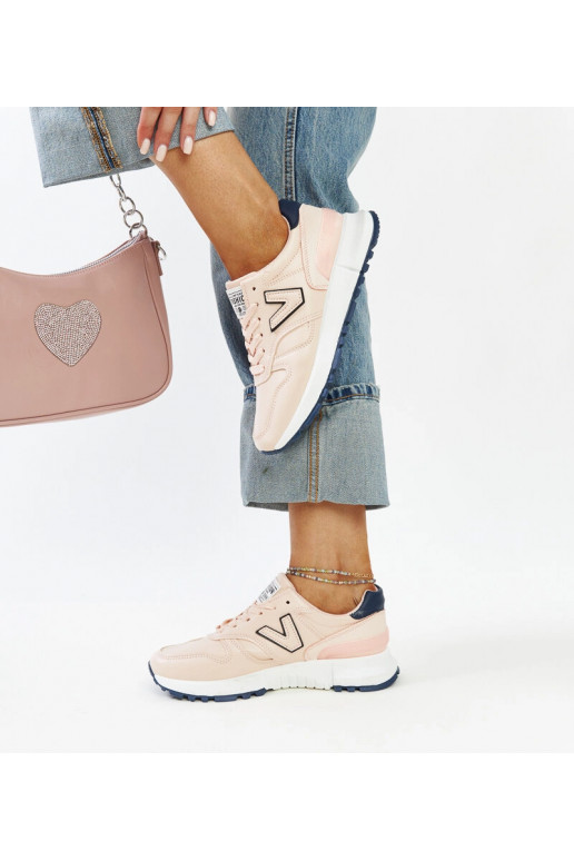 Olonio sneakers à semelle épaisse roses Olonio sneakers à semelle épaisse roses