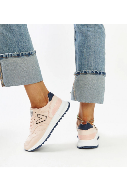 Roze sneakers op dikkere zool Olonio Roze sneakers op dikkere zool Olonio