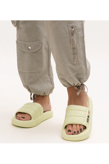 Grüne Schaum-Sandalen Ciarsa