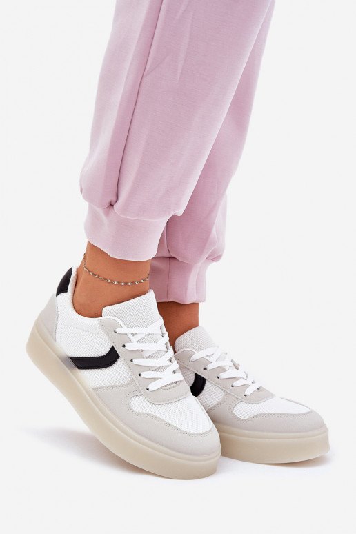 Laag Sneakers model schoenen Dames met platform Initte kleur Telmira