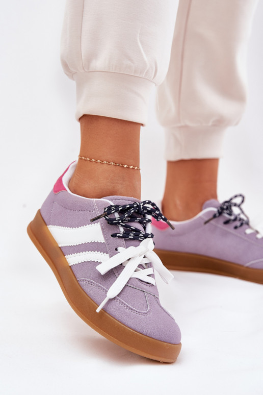 Faible Chaussures modèle baskets Féminin Z PodÀójnym Laçagem Couleur violette Ventus Faible Chaussures modèle baskets Féminin Z PodÀójnym Laçagem Couleur violette Ventus