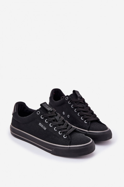 Niedrig Freizeitschuhe für Herren Big Star NN174018 schZuarze Farbe Niedrig Freizeitschuhe für Herren Big Star NN174018 schZuarze Farbe