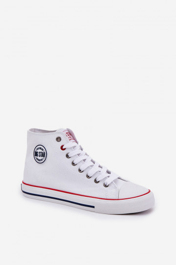 Herren Freizeitschuhe Big Star NN174305 HI-POLY SYSTEM in Weiß