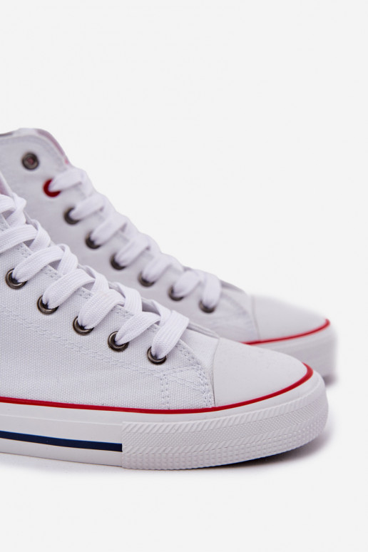 Chaussures décontractées pour hommes Big Star NN174305 HI-POLY SYSTEM couleur blanche  Chaussures décontractées pour hommes Big Star NN174305 HI-POLY SYSTEM couleur blanche