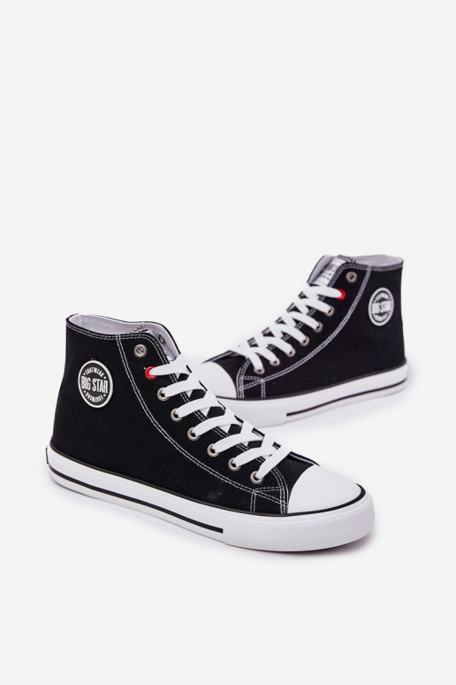 Chaussures décontractées pour hommes Big Star NN174304 HI-POLY SYSTEM couleur noire  Chaussures décontractées pour hommes Big Star NN174304 HI-POLY SYSTEM couleur noire