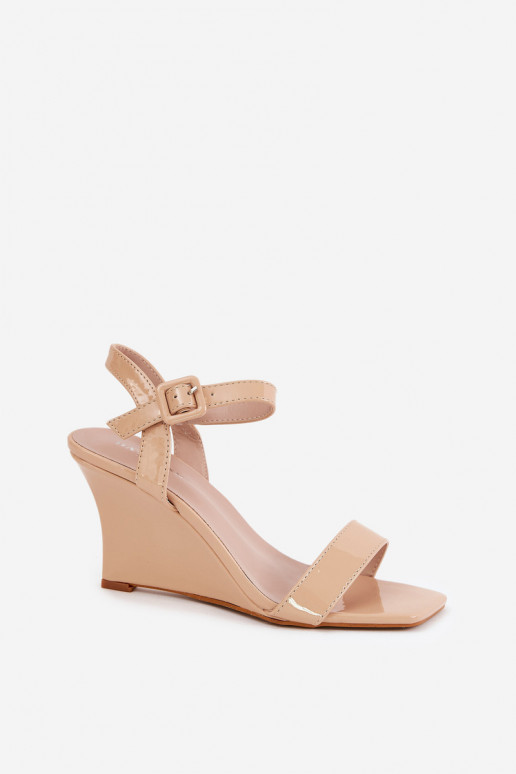 Gelakte sandalen voor dames Op de INig Nude Vliraya Gelakte sandalen voor dames Op de INig Nude Vliraya