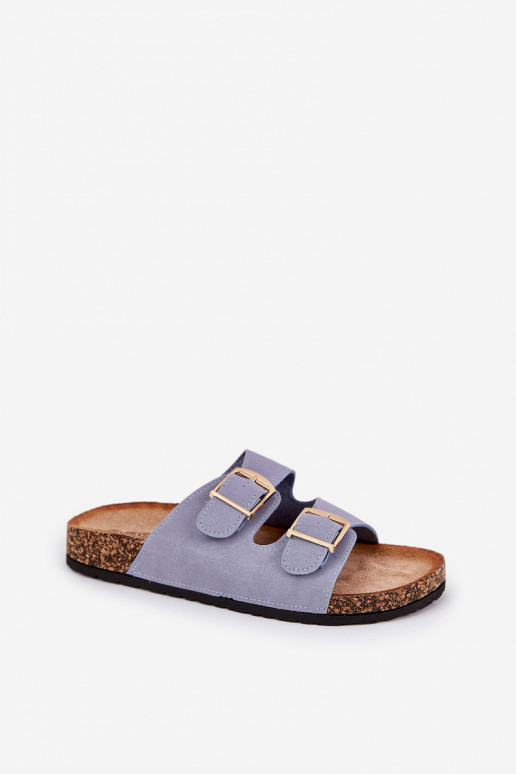 Pantoufles pour femmes avec une plateforme Ze couleur doréemi avec bouclesmi couleur bleue Lisavionea Pantoufles pour femmes avec une plateforme Ze couleur doréemi avec bouclesmi couleur bleue Lisavionea