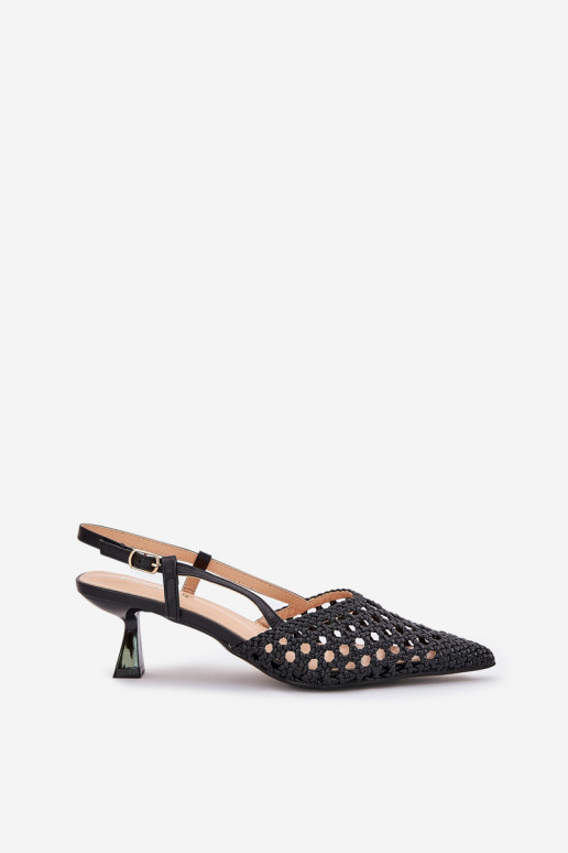 Hakken Ze Szpiczastym Noskiem I Odkrytą Piętą zInart Umirana