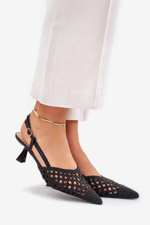 Hakken Ze Szpiczastym Noskiem I Odkrytą Piętą zInart Umirana