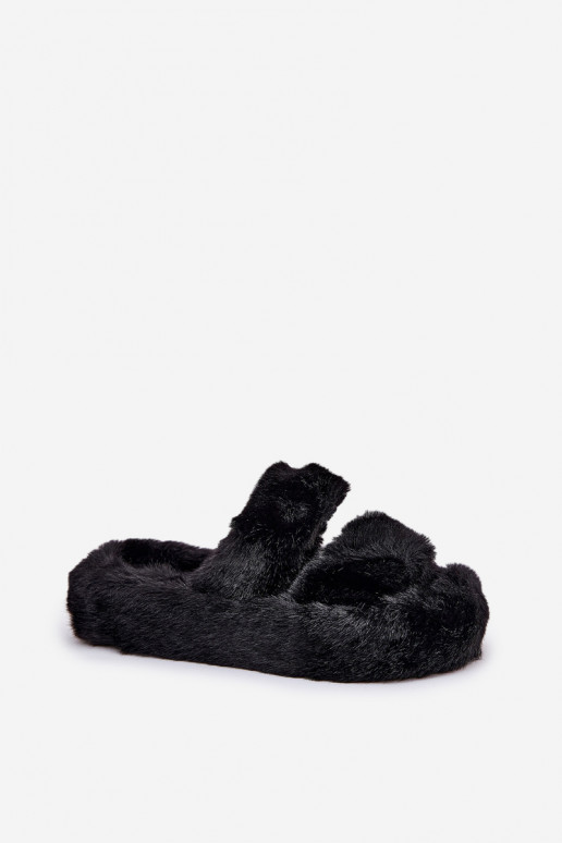 met bont Slippers Dames met platform zInart Talfedi met bont Slippers Dames met platform zInart Talfedi