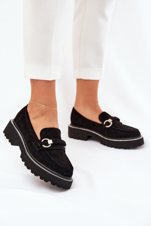 dames mocassins Versierd Cyrkoniami zInart Patina