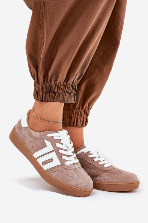 Sneakers Stilvollllschuhe Turnschuhe aus INildleder Vinceza 79517 Beige Sneakers Stilvollllschuhe Turnschuhe aus INildleder Vinceza 79517 Beige