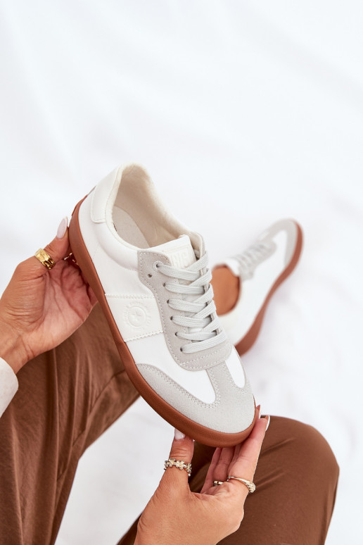 Sneakers model schoenen Dames Big Star RR274371 INit-grijs Sneakers model schoenen Dames Big Star RR274371 INit-grijs