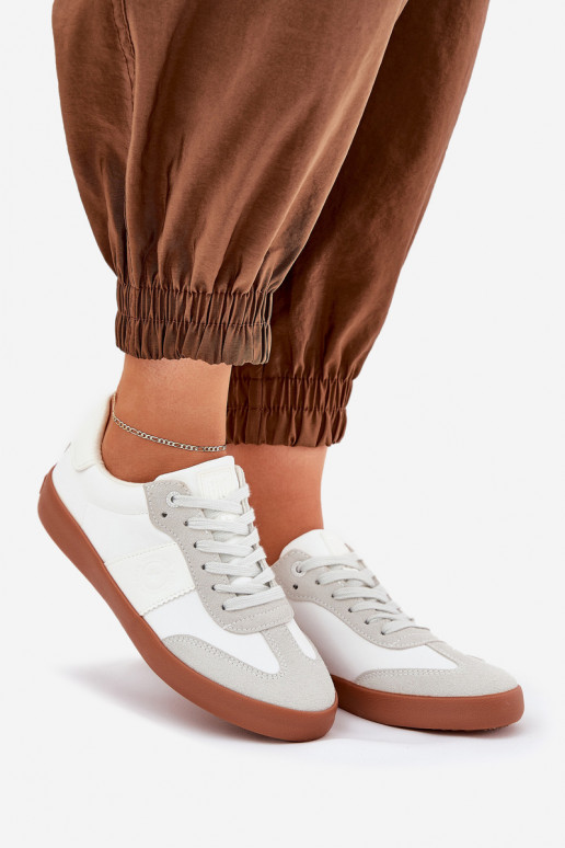 Chaussures modèle baskets Féminin Big Star RR274371 Blanc-couleur grise Chaussures modèle baskets Féminin Big Star RR274371 Blanc-couleur grise