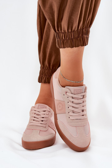 Chaussures modèle baskets Féminin Big Star RR274373 couleur rose 2