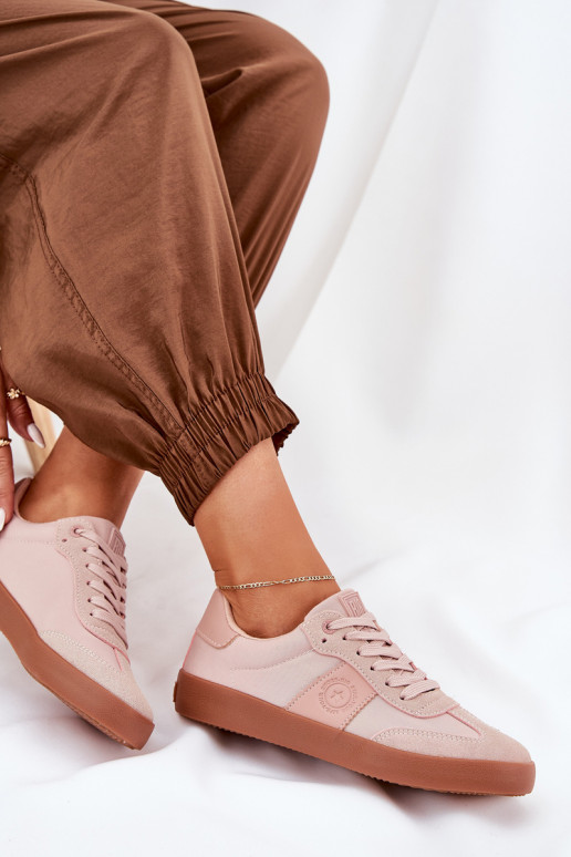 Sneakers model schoenen Dames Big Star RR274373 roze Sneakers model schoenen Dames Big Star RR274373 roze