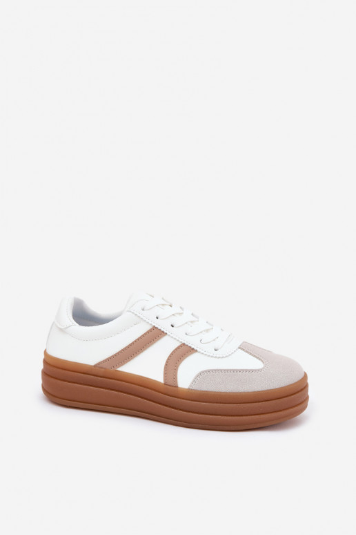 Sneakers model schoenen Dames met platform Initte kleur Tolianna