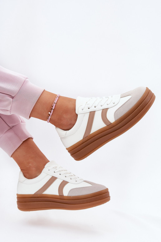 Sneakers model schoenen Dames met platform Initte kleur Tolianna