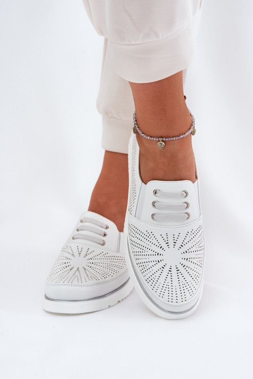 schoenen Dames Persistent model met elementen van opengeInerkt Initte kleur Azethia