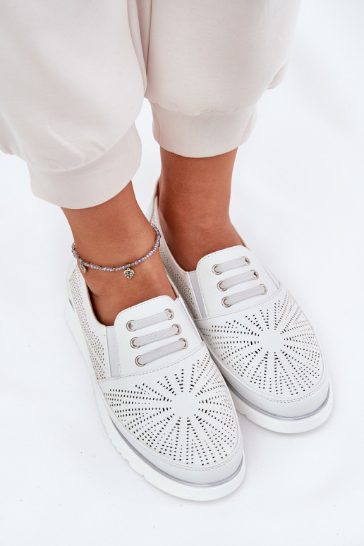 schoenen Dames Persistent model met elementen van opengeInerkt Initte kleur Azethia