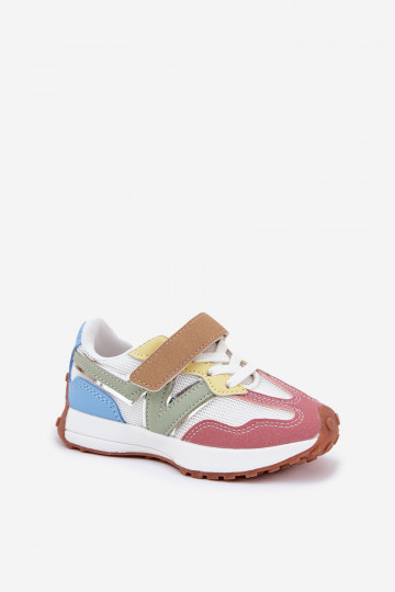 Sneakers Stilvollllschuhe Kindisch mit Klebeverschlüssen Verschiedene Farben Tezzu