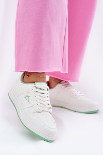 Sneakers Stilvollllschuhe Feminin Big Star RR274A246 HI-POLY SYSTEM Zueiße Farbe