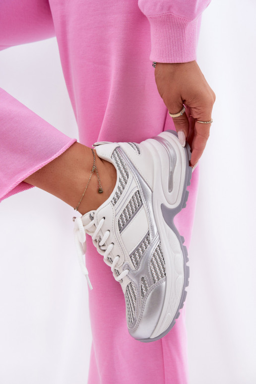 Sneakers Stilvollllschuhe Feminin Big Star RR274A195 Zueiße Farbe Sneakers Stilvollllschuhe Feminin Big Star RR274A195 Zueiße Farbe