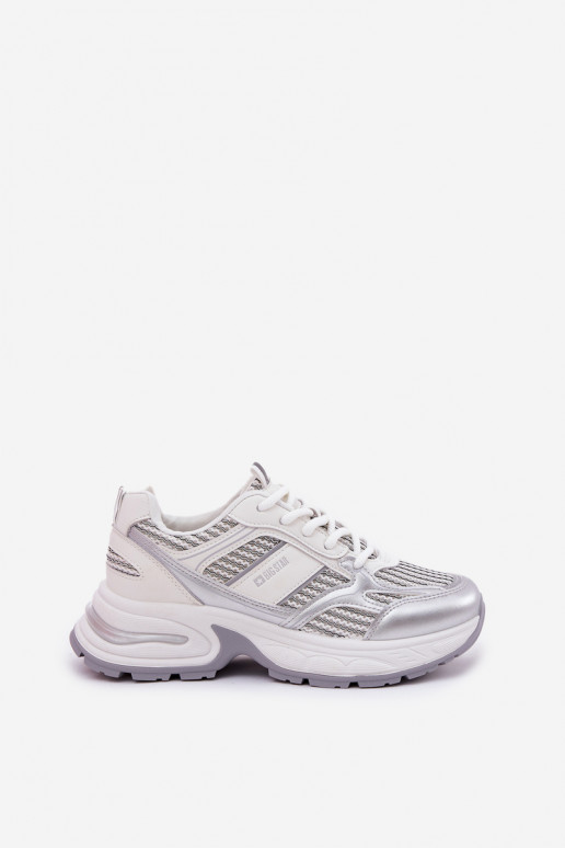 Chaussures modèle baskets Féminin Big Star RR274A195 couleur blanche Chaussures modèle baskets Féminin Big Star RR274A195 couleur blanche