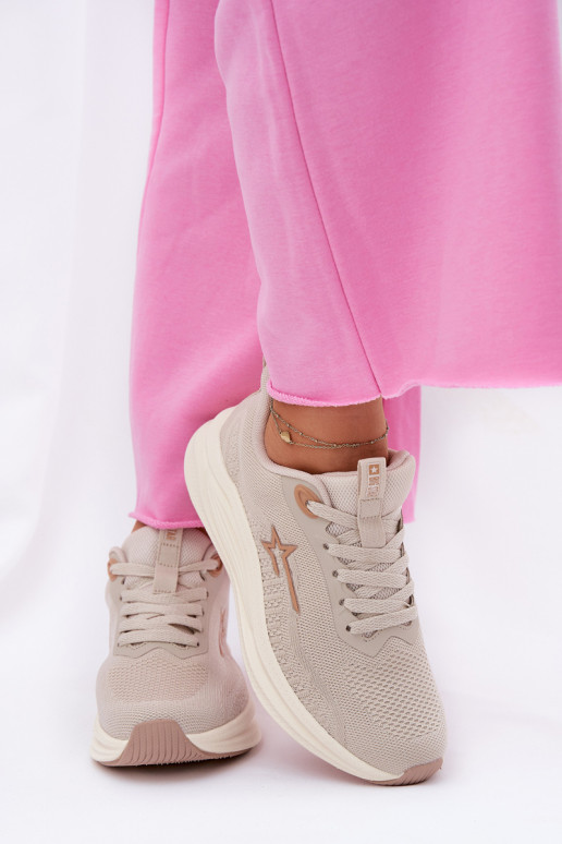 baskets Chaussures modèle baskets Féminin Big Star RR274A145 HI-POLY SYSTEM beige baskets Chaussures modèle baskets Féminin Big Star RR274A145 HI-POLY SYSTEM beige