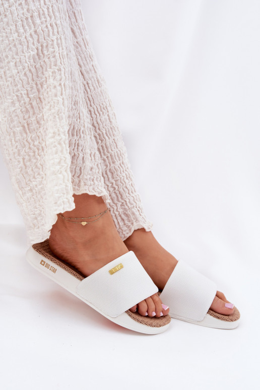 Damespantoffels Big Star RR274A103 Initte kleur Damespantoffels Big Star RR274A103 Initte kleur