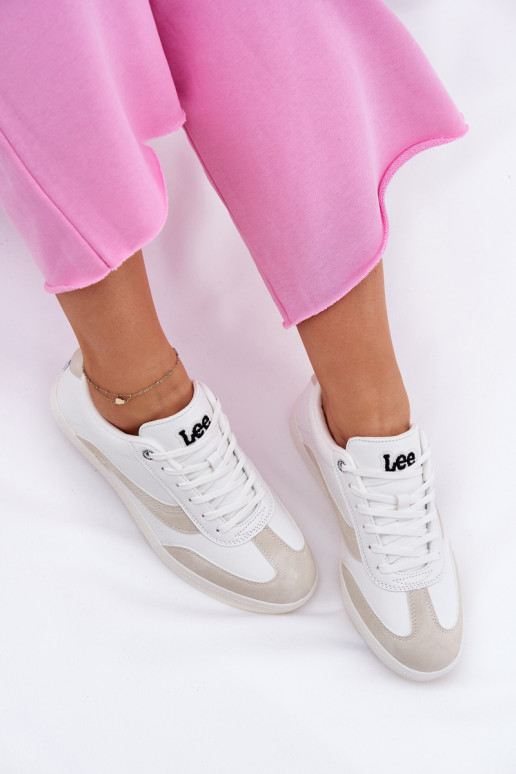 Chaussures modèle baskets Féminin LEE LIAN DANSOMEN LODANS 50251005.1FG couleur blanche