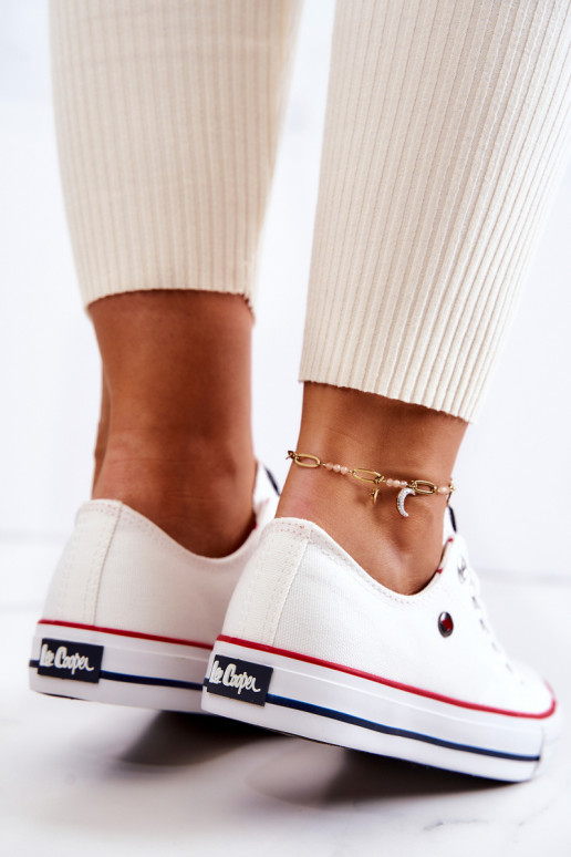 Chaussures de femme Lee Cooper LCDANS-22-31-0875L couleur blanche Chaussures de femme Lee Cooper LCDANS-22-31-0875L couleur blanche