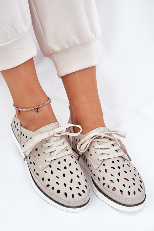 chaussures Peau Féminin S.Barski LR51-610 beige