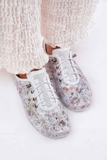 Schuhe Feminin Aus Ermöglichtturleder Gemustert Artiker 56C2688 Zueiße Farbe