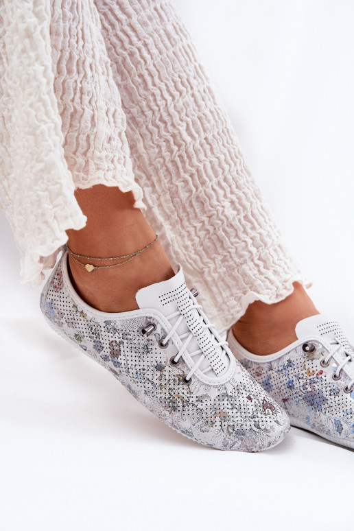 Schuhe Feminin Aus Ermöglichtturleder Gemustert Artiker 56C2688 Zueiße Farbe Schuhe Feminin Aus Ermöglichtturleder Gemustert Artiker 56C2688 Zueiße Farbe