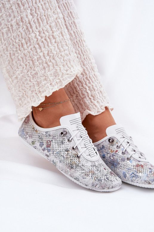 Schuhe Feminin Aus Ermöglichtturleder Gemustert Artiker 56C2688 Zueiße Farbe Schuhe Feminin Aus Ermöglichtturleder Gemustert Artiker 56C2688 Zueiße Farbe