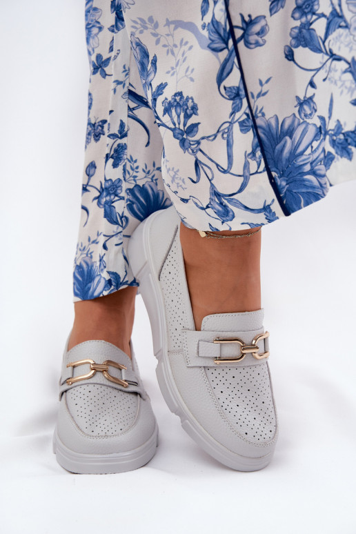 mocassins pour femmes Peau Ze couleur doréem Detalem Vinceza 88007 couleur grise mocassins pour femmes Peau Ze couleur doréem Detalem Vinceza 88007 couleur grise