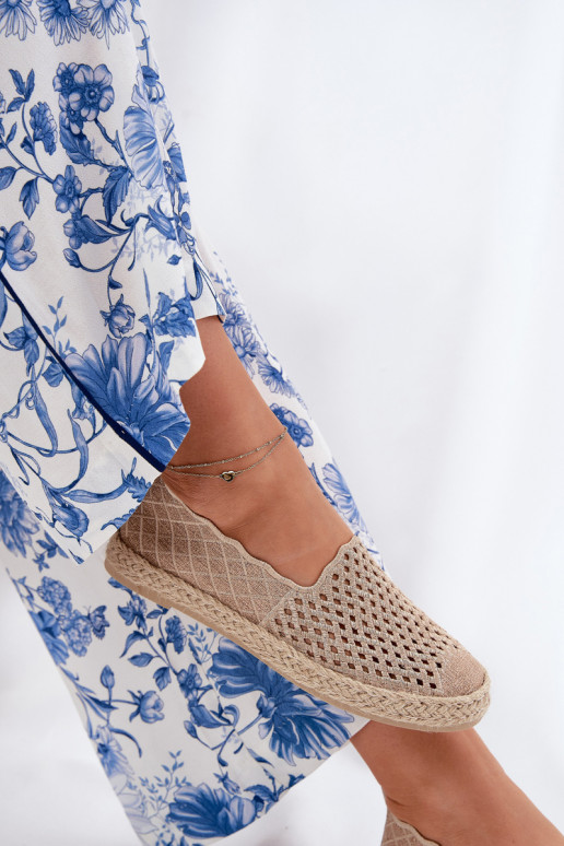 Espadrilles Met Vlecht Vinceza 13625 beige Espadrilles Met Vlecht Vinceza 13625 beige