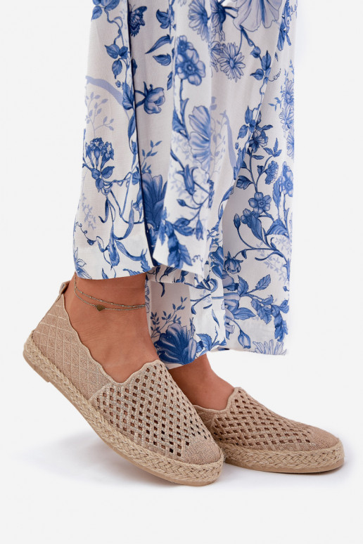 Espadrilles Met Vlecht Vinceza 13625 beige Espadrilles Met Vlecht Vinceza 13625 beige