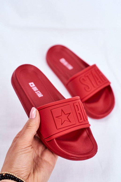 Slippers Kinderen Big Star rood DD374156
