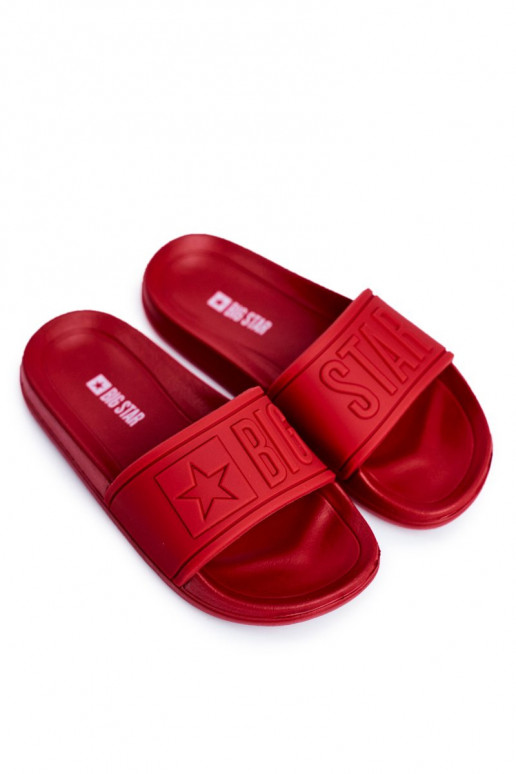Slippers Kinderen Big Star rood DD374156