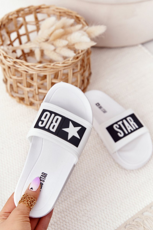Chaussons Puéril Big Star DD374151 couleur blanche Chaussons Puéril Big Star DD374151 couleur blanche