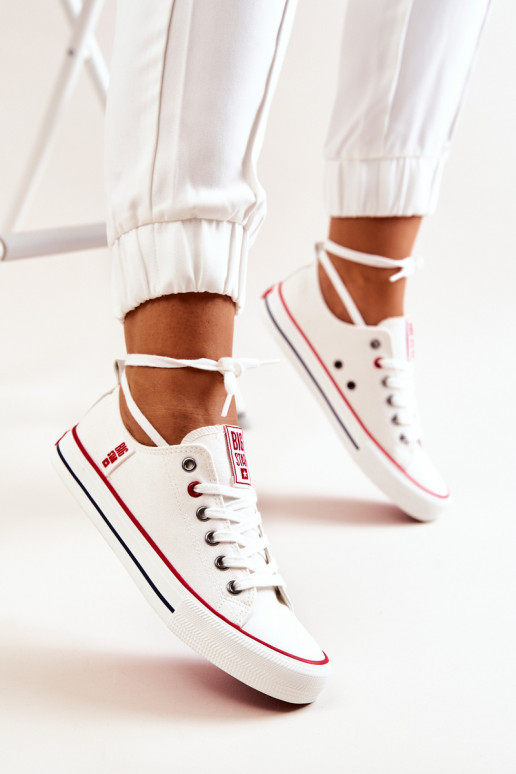 Féminin  chaussures décontractées BIG STAR JJ274123 couleur blanche Féminin  chaussures décontractées BIG STAR JJ274123 couleur blanche