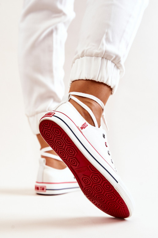 Féminin  chaussures décontractées BIG STAR JJ274123 couleur blanche Féminin  chaussures décontractées BIG STAR JJ274123 couleur blanche