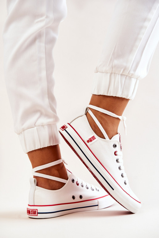 Féminin  chaussures décontractées BIG STAR JJ274123 couleur blanche Féminin  chaussures décontractées BIG STAR JJ274123 couleur blanche