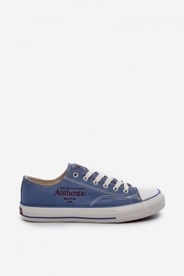 Blauwe heren casual schoenen Big Star NN174060 2