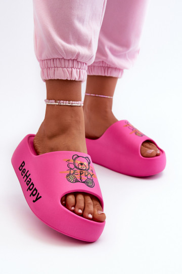 Chaussons roses pour femmes...