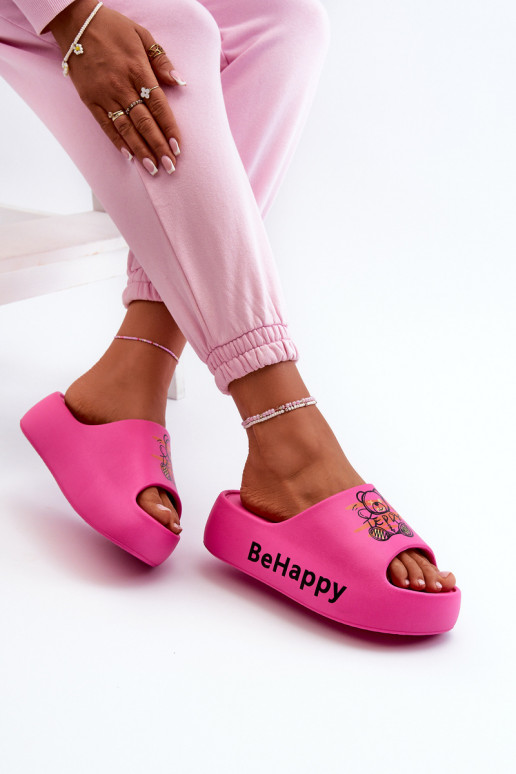 Chaussons roses pour femmes sur...