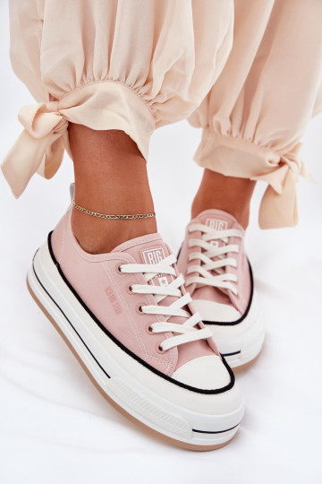 Bottes pour femmes Big Star NN274207 rose 2